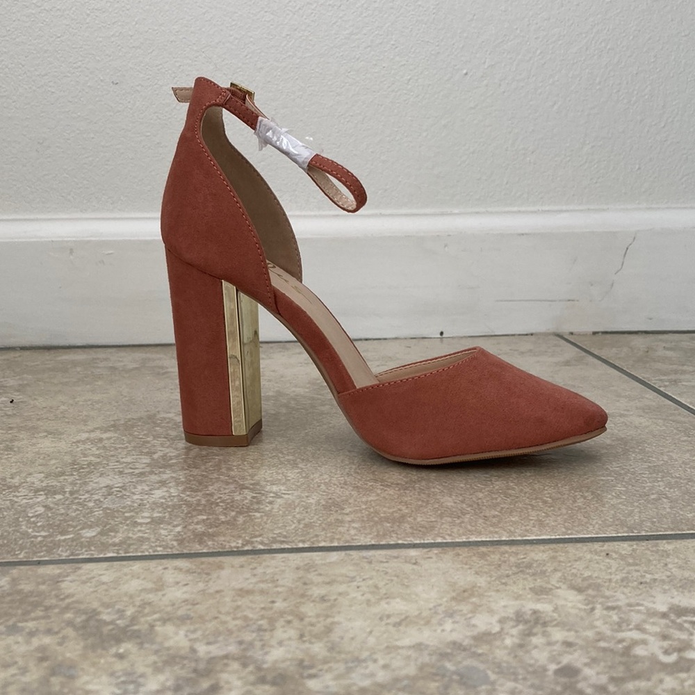 Lulus pink pastel heels (BRAND NEW) 7